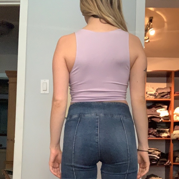 Lavender Crop Top - Picture 5 of 5